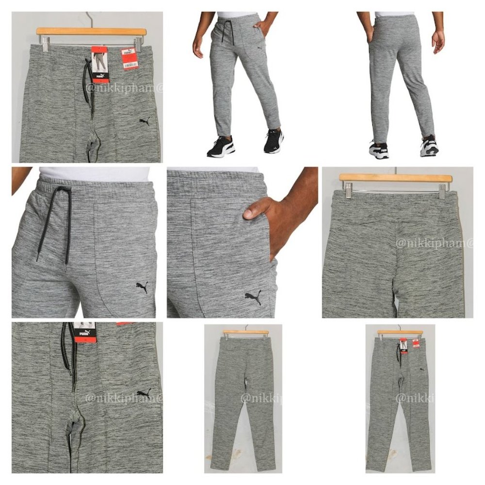 PUMA Men's Performance Jogger in  gray